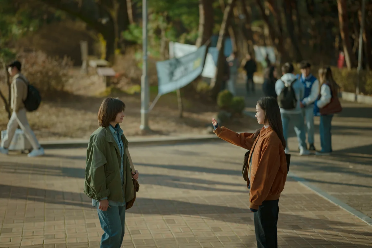 2025年Netflix新作韓国ドラマ　おすすめ　泣ける　キム・ゴウン　パク・ジヒョン『ウンジュンとサンヨン』の場面写真