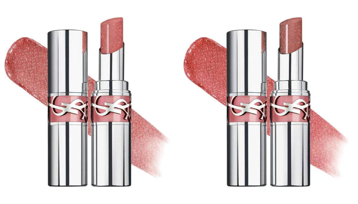 イヴ・サンローラン YSL ラブシャイン リップスティック 左から/10、215 各¥6,050〈2026年1月2日限定発売〉