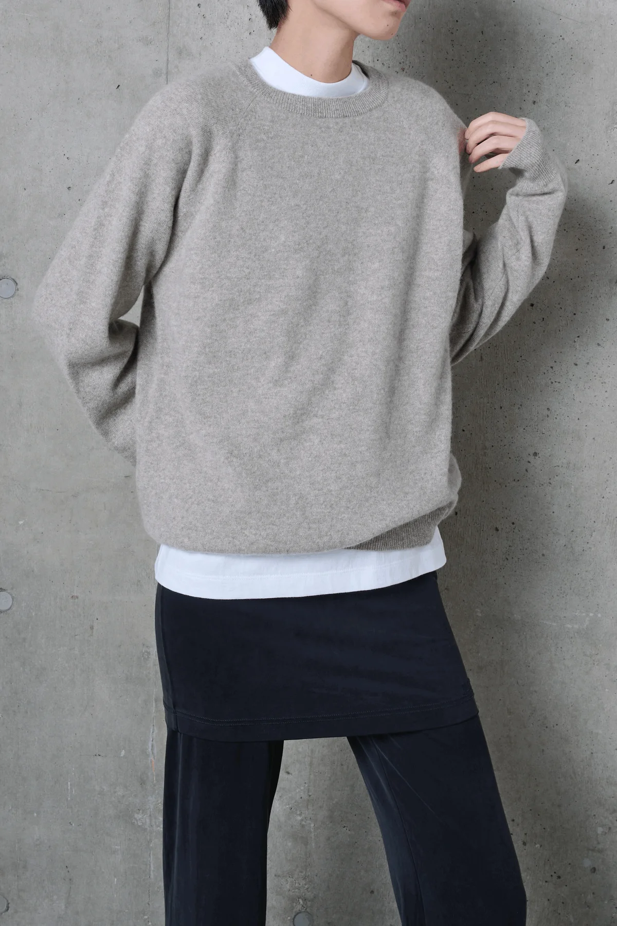 SPURSHOP ARROW57. 椎名直子 別注 復刻 ニット 物撮り ブラック