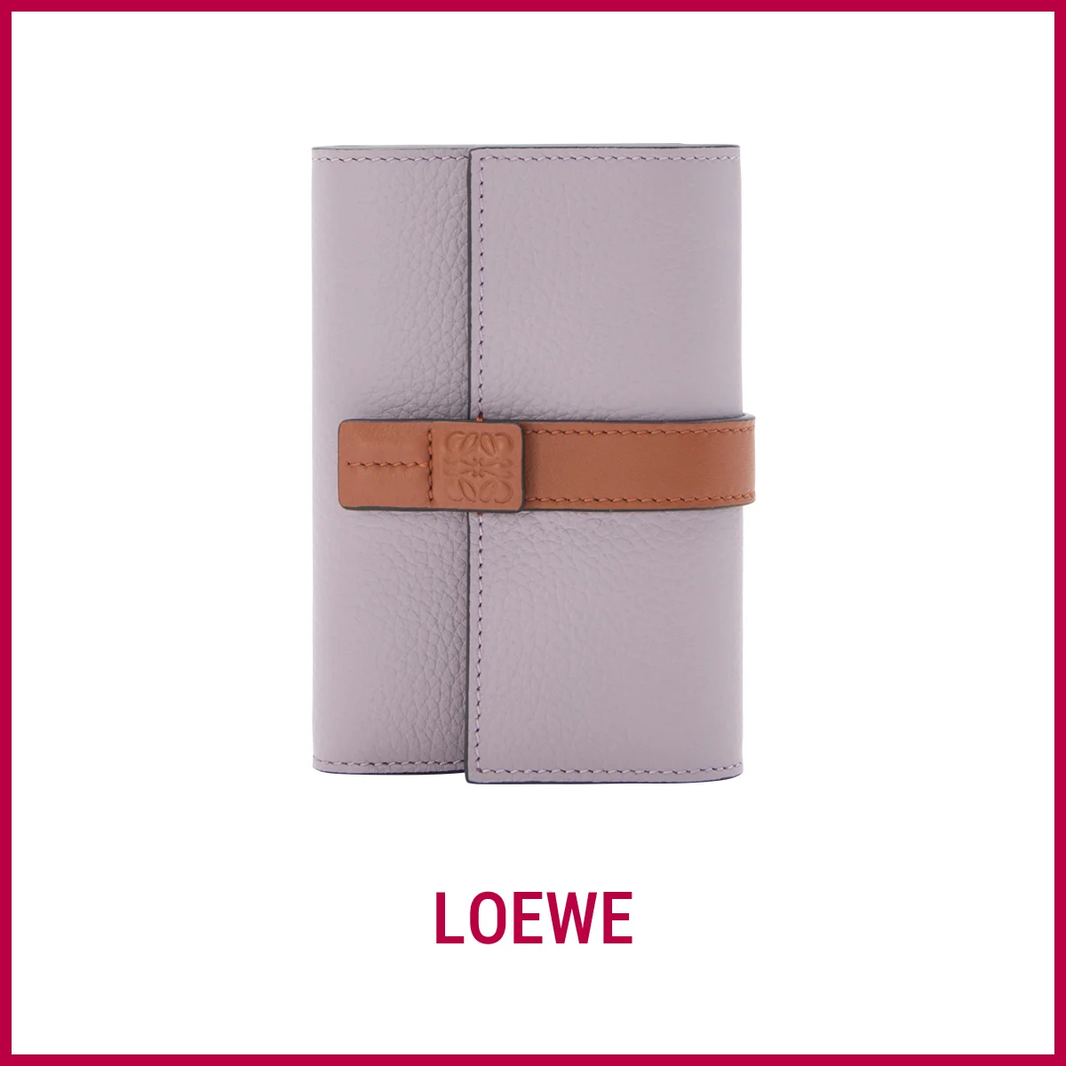 財布　ロエベ「バーティカル ウォレット スモール」〈H7.5×W12×D2.5cm〉￥88,000