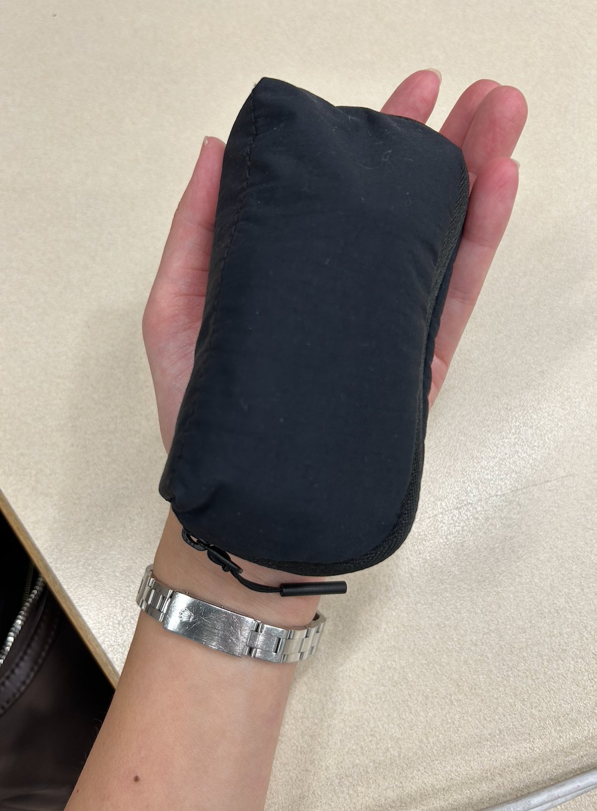 無印良品の撥水再生ナイロンコンパクトポーチ