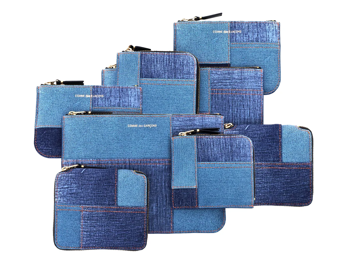 ウォレット・コム デ ギャルソン　デニムポケット　新作のウォレットコレクション