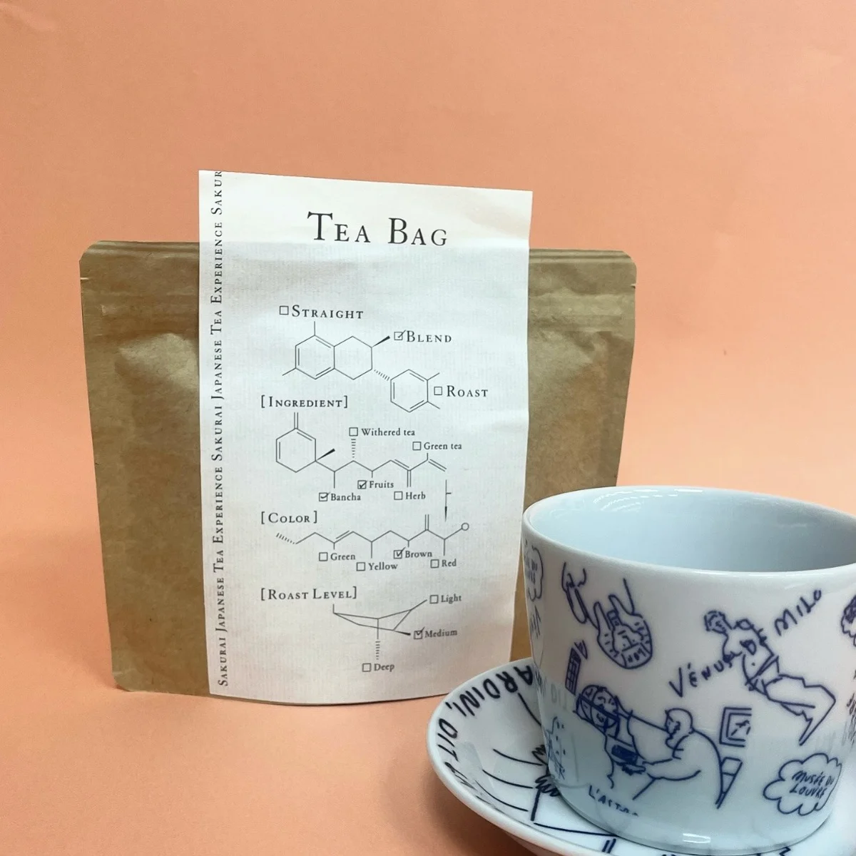 櫻井焙茶研究所 TEA BAG 柚子種焙じ茶 