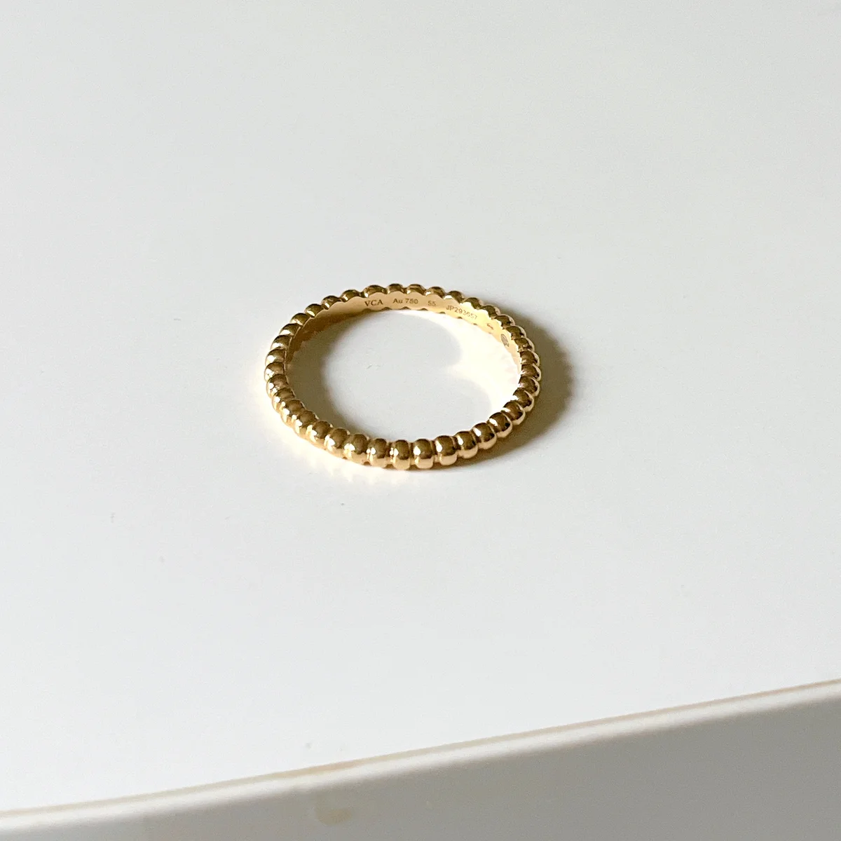 ヴァン クリーフ&アーペルのペルレ リング