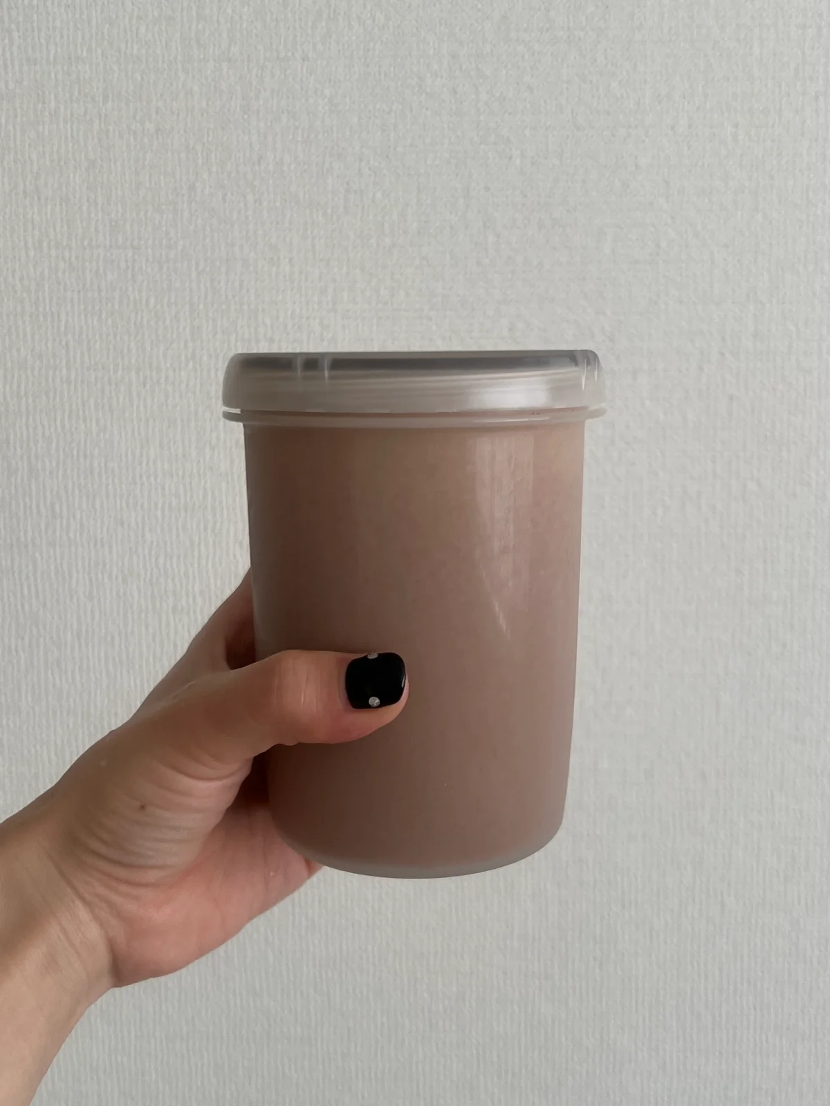 はちみつ乳酸菌ダイエットのココア味を溶かしたもの