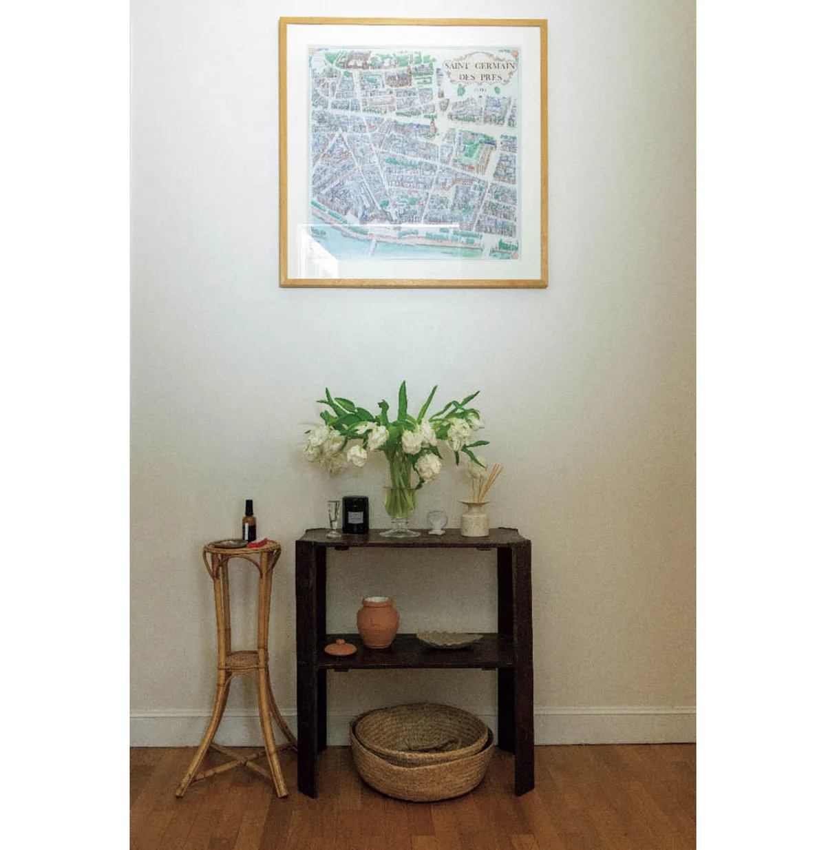 パリ在住の会社員／mont et plume共同創設者、山本紗矢佳さんの自宅