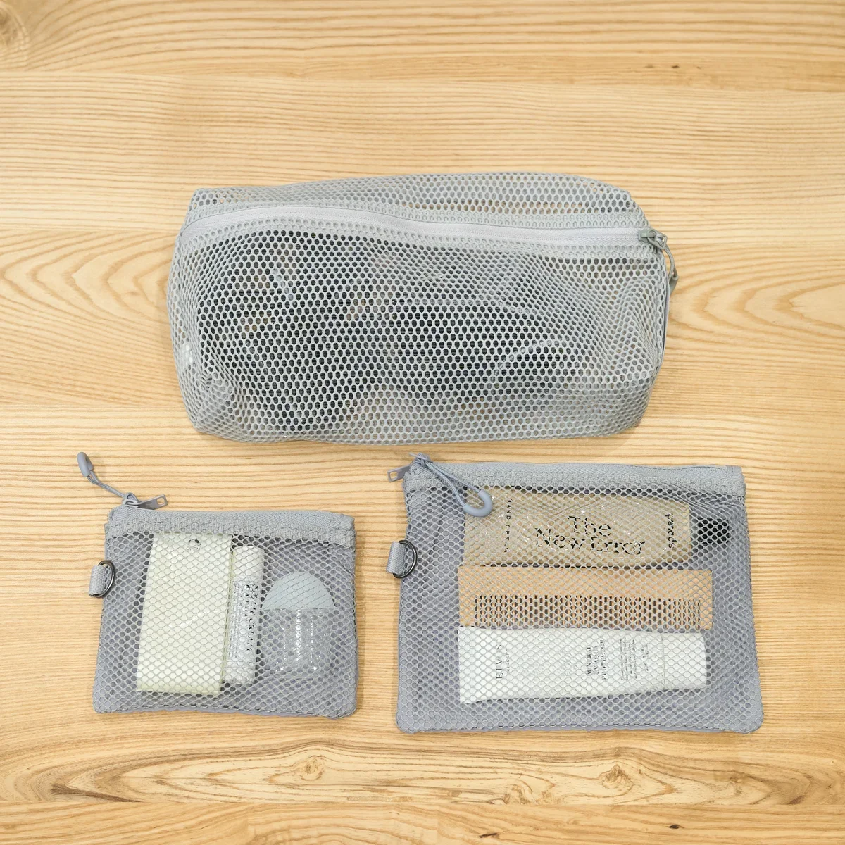 無印良品、 メッシュケース