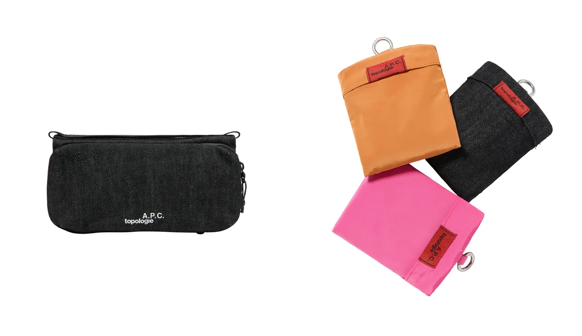 「アー・ペー・セー トポロジー」コレクション第2弾、サコッシュとエコバッグ