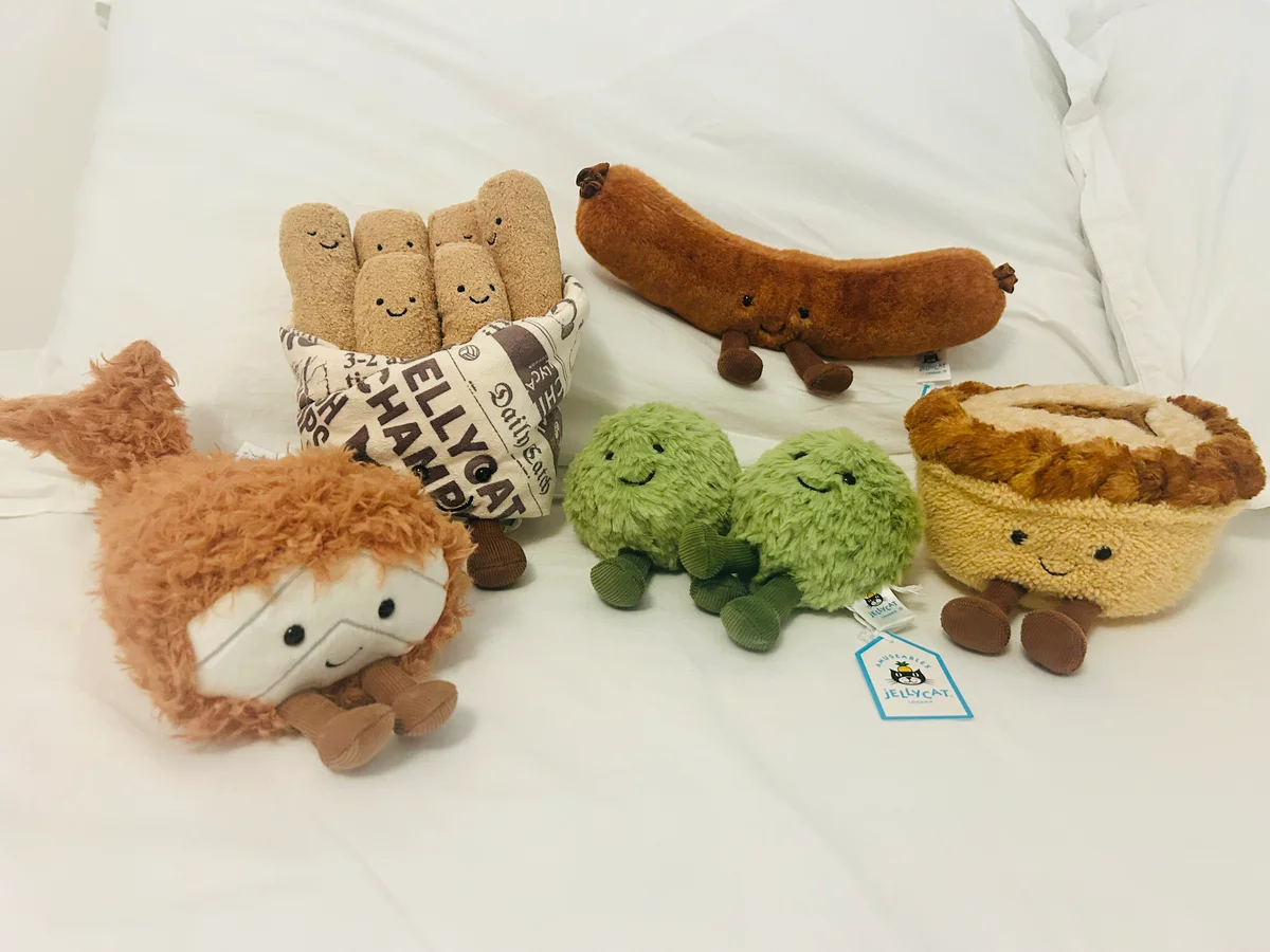 ジェリーキャットの「FIVE AMUSEABLES」ぬいぐるみ
