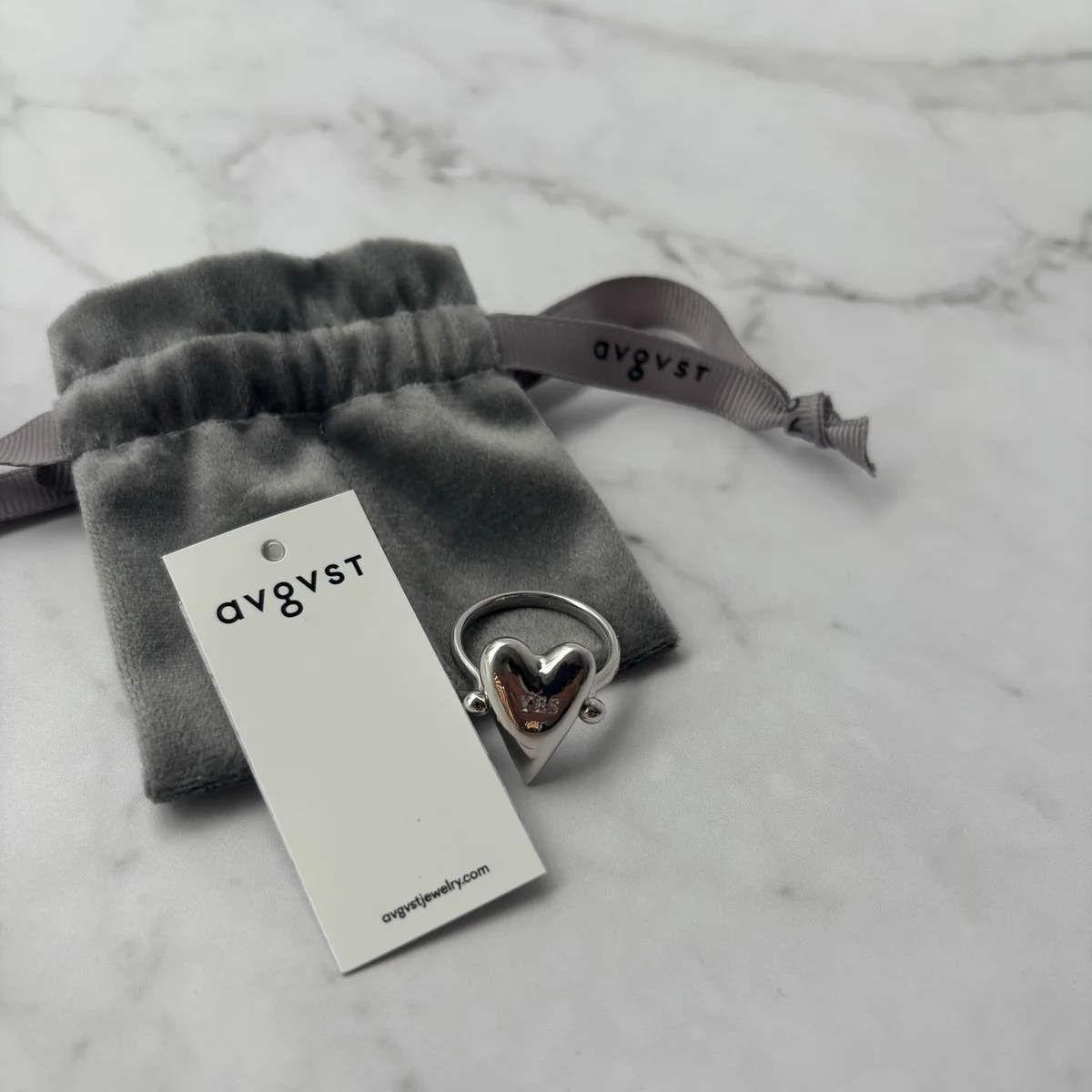 avgvst オーガスト　リング　ハート　Heart of Avgvst Flip Ring　