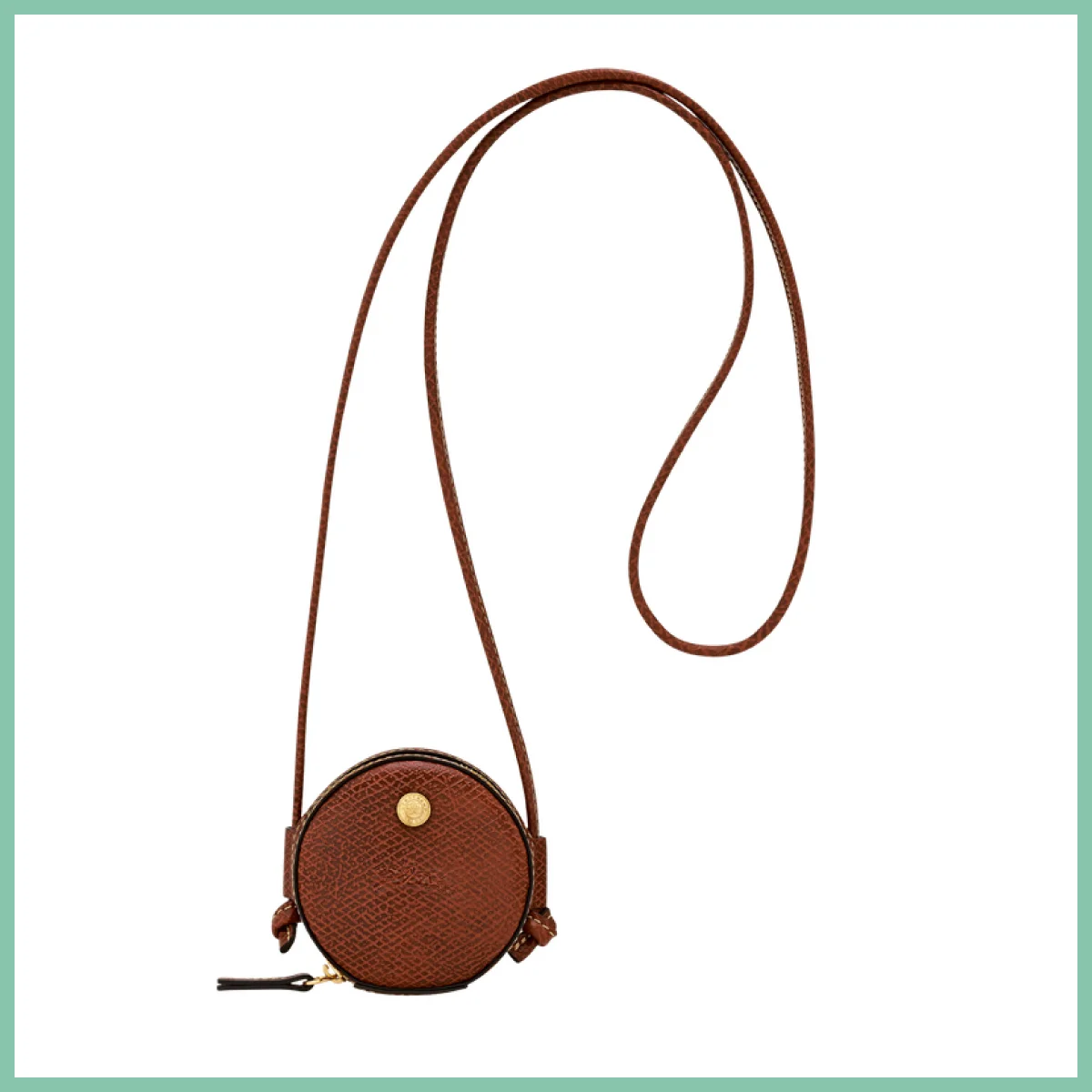 ロンシャンの「エピュレ」コード付きコインケース