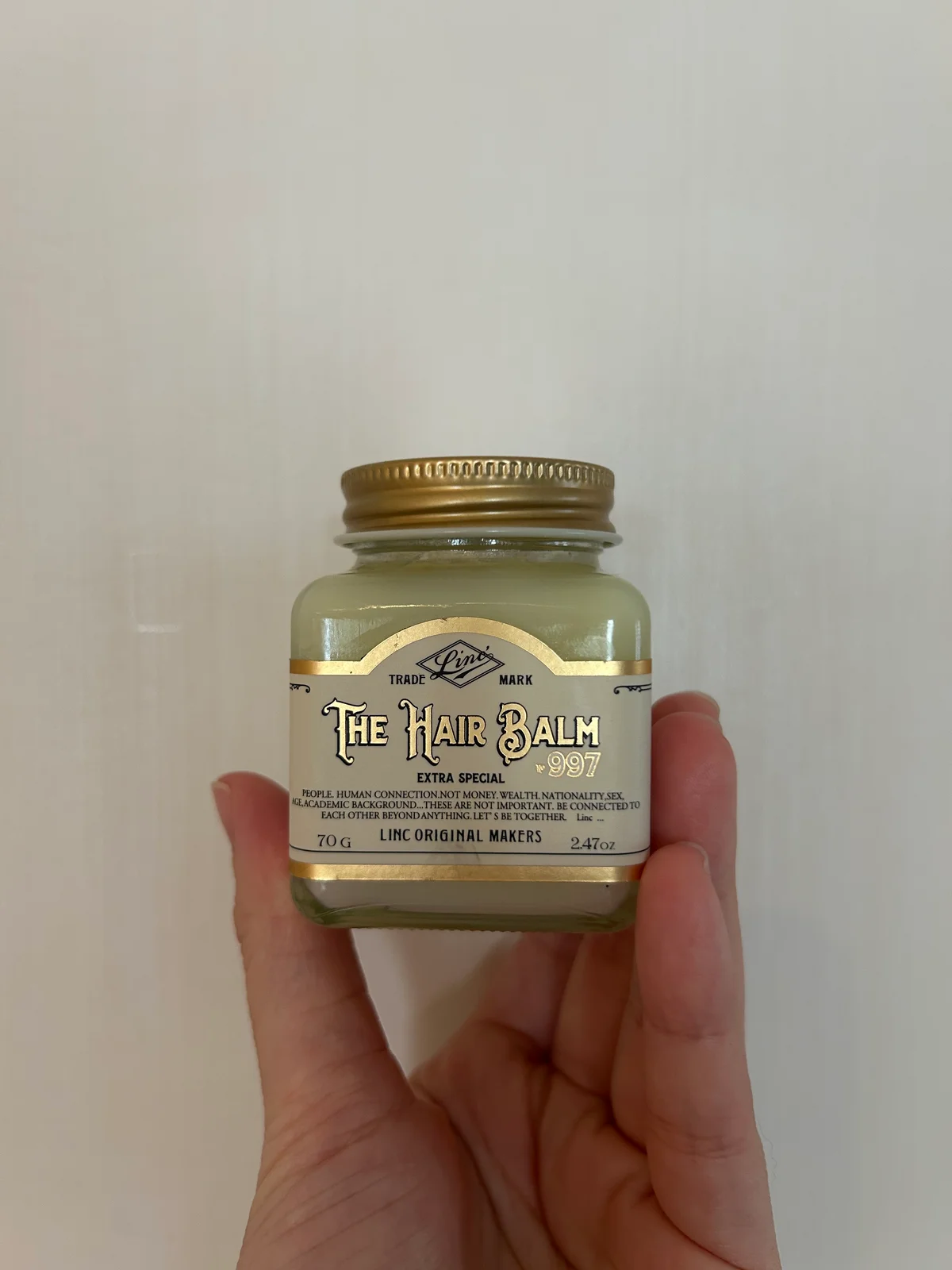 リンクのヘア バーム