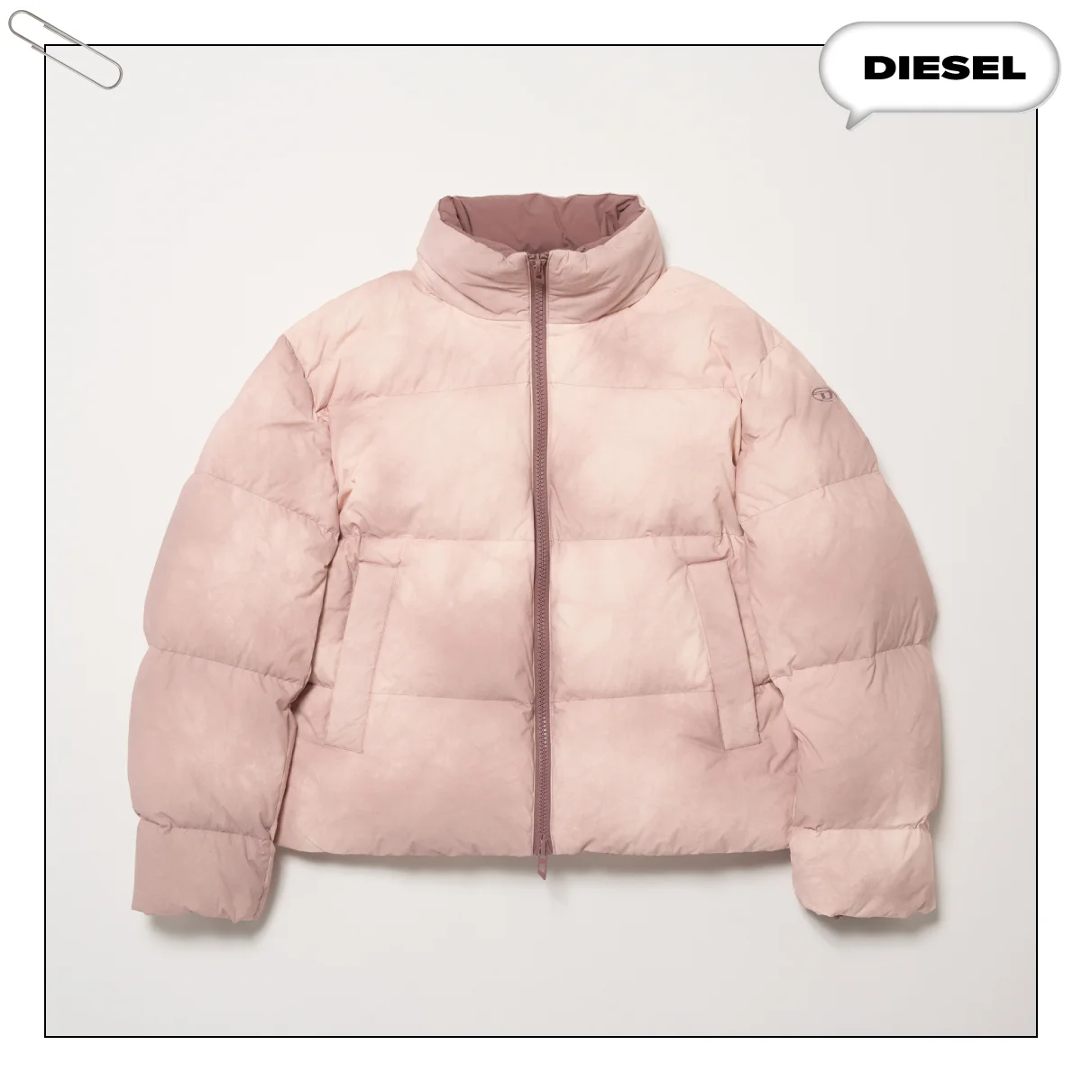 ディーゼル（DIESEL） 2024年秋冬ダウンジャケット￥103,400