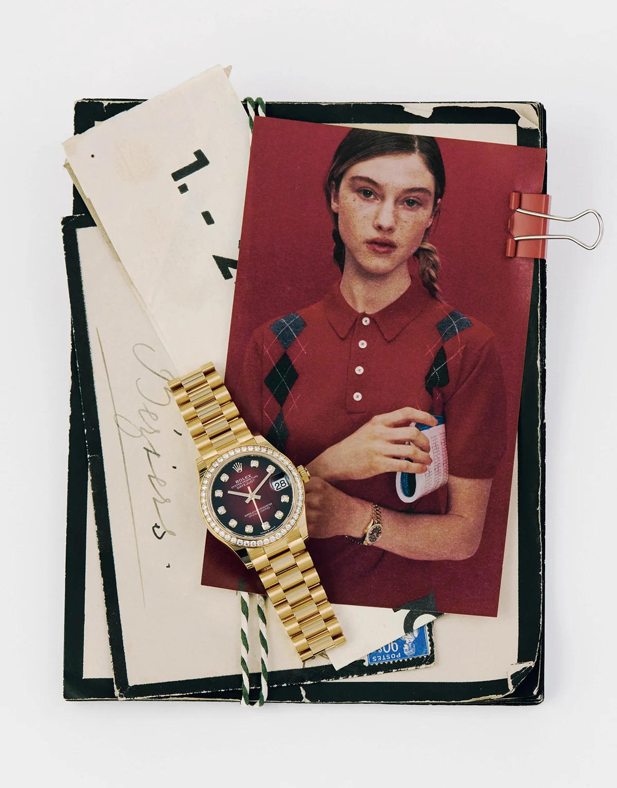 ROLEXのゴールドブレスウォッチ「Oyster Perpetual Datejust 31」