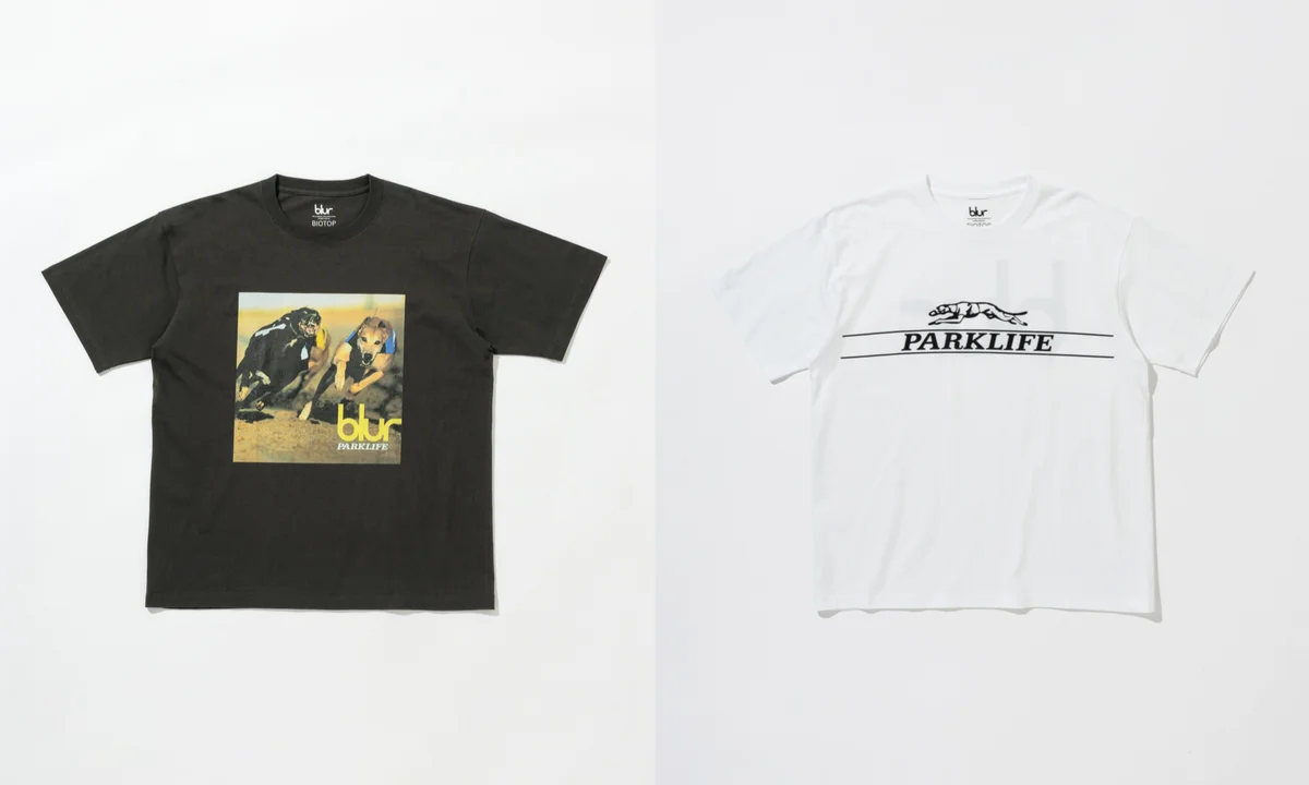 ビオトープから発売するBlurのTシャツ