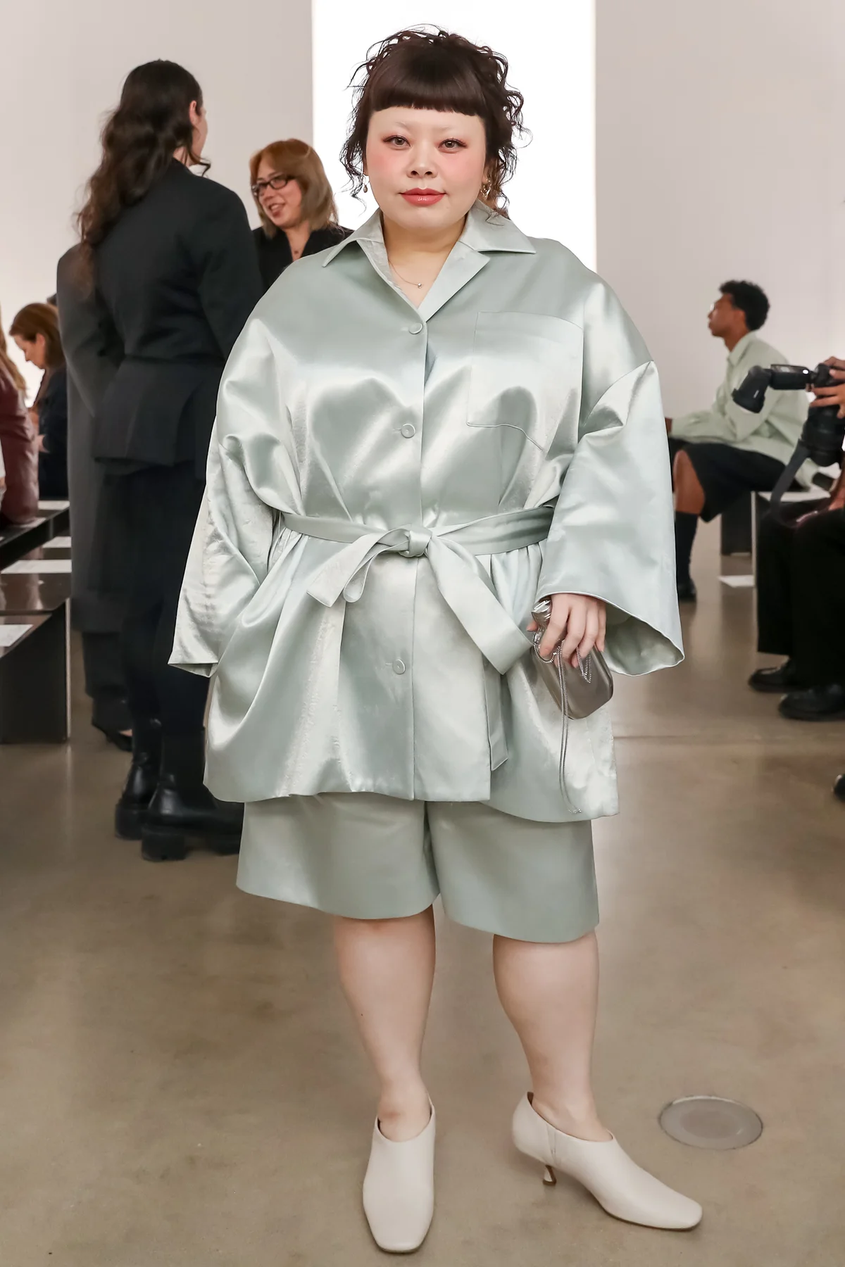カルバン・クライン コレクション 2026年春夏ランウェイショーに来場した渡辺直美