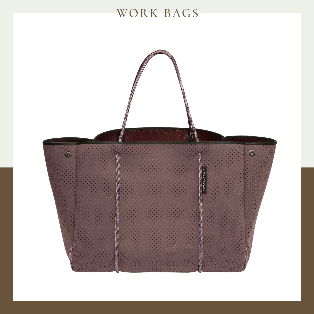 【ステート オブ エスケープ】の定番トート