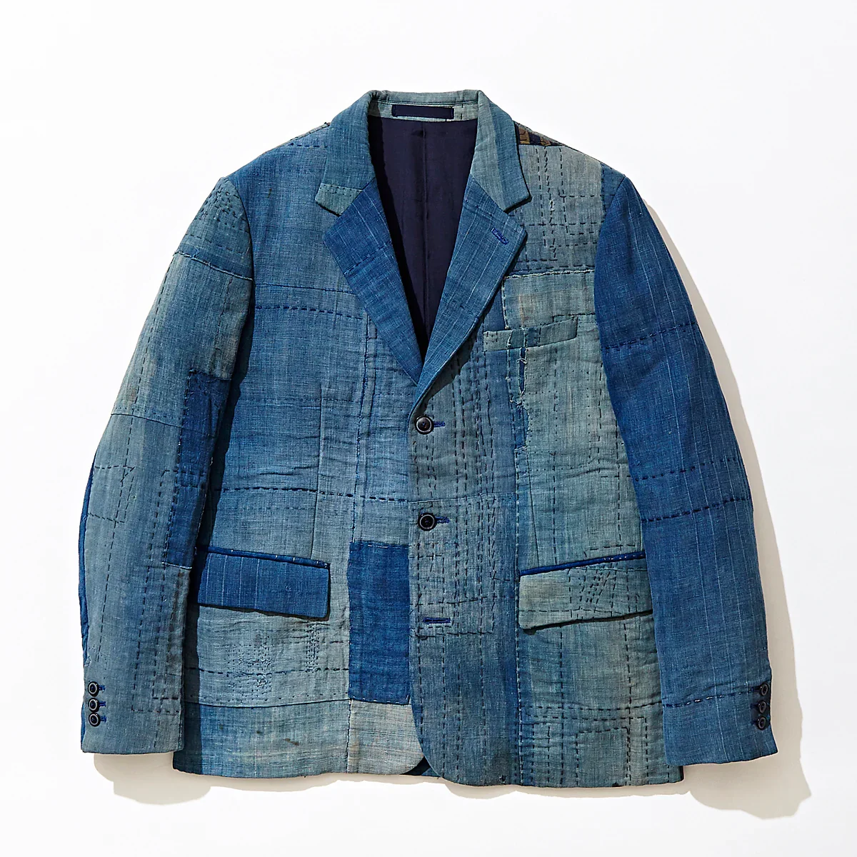 KUONのVINTAGE BORO Blazer