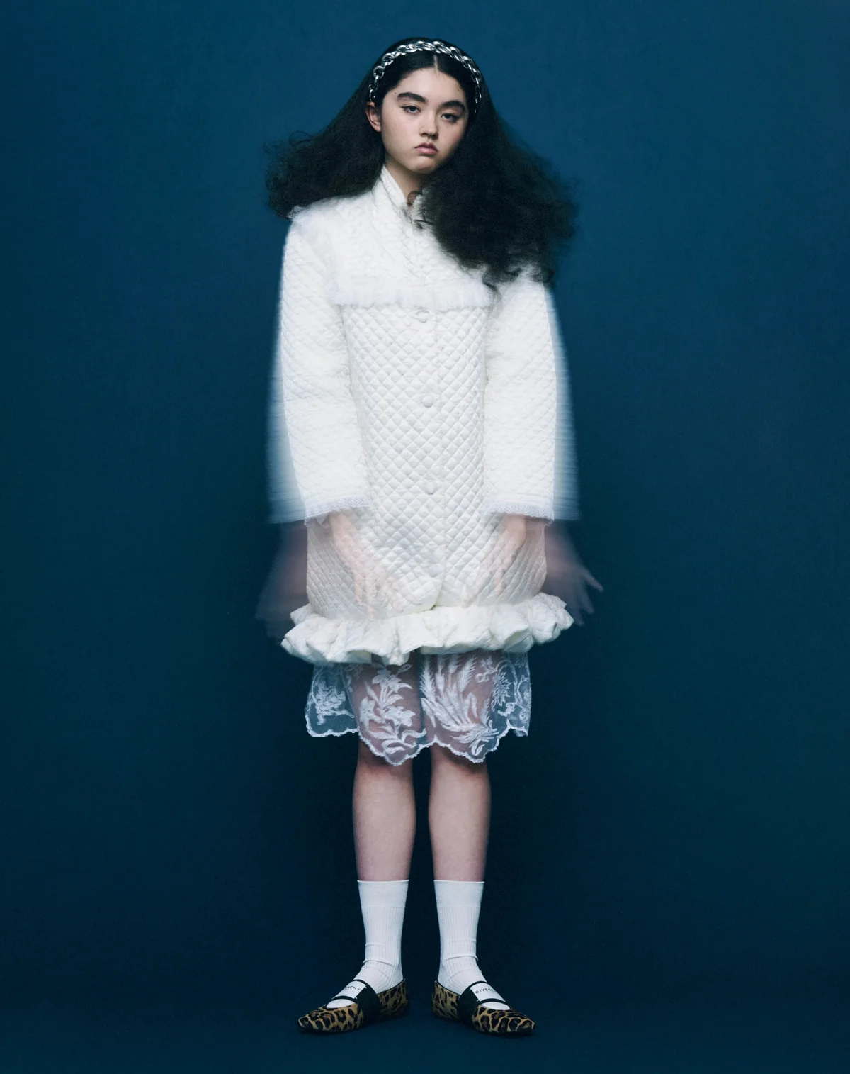 ヴィンテージのキルトガウン