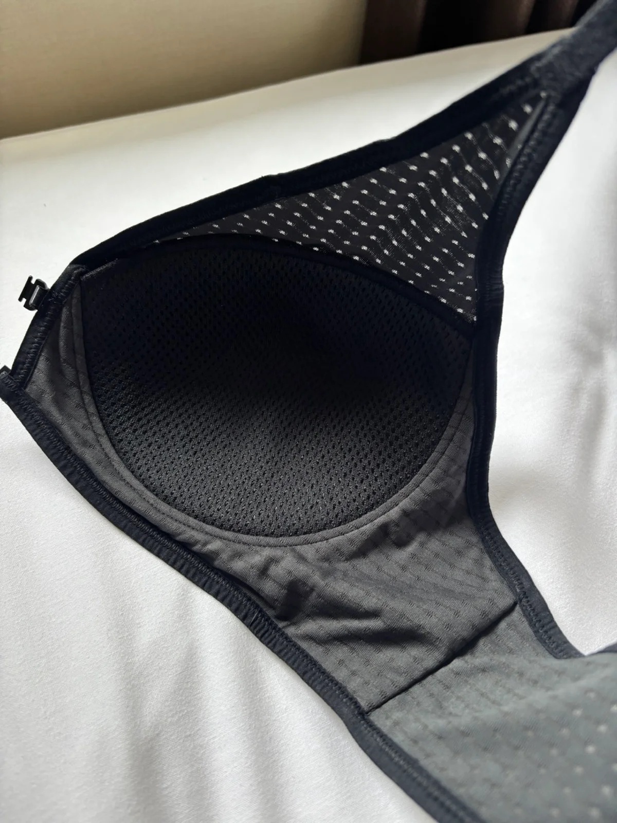 ザ・ノース・フェイス「エクスペディションドライドットブラ」ブラジャーのカップの裏地