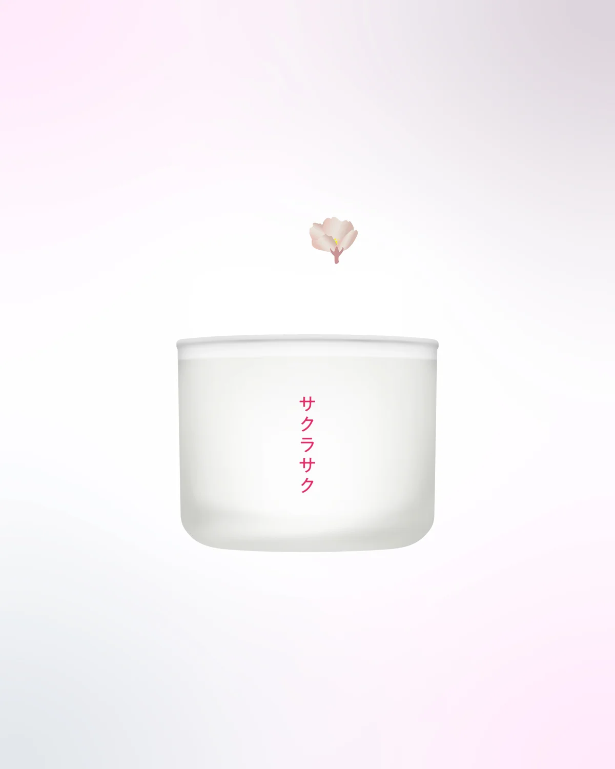 uka scented candle サクラサク 70g ￥5,280〈2026年2月10日限定発売〉