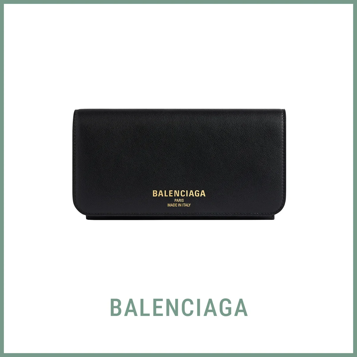 財布　バレンシアガ　BALENCIAGA　 「CASH 2.0 THIN WALLET」〈H10×W19×D1cm〉¥81,400