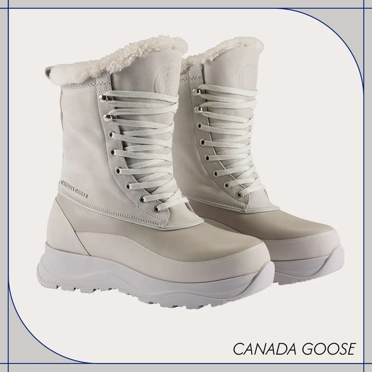 2025年秋冬新作おすすめ人気ブーツ カナダグース 「Vista Boot」〈ソール4cm〉¥138,600