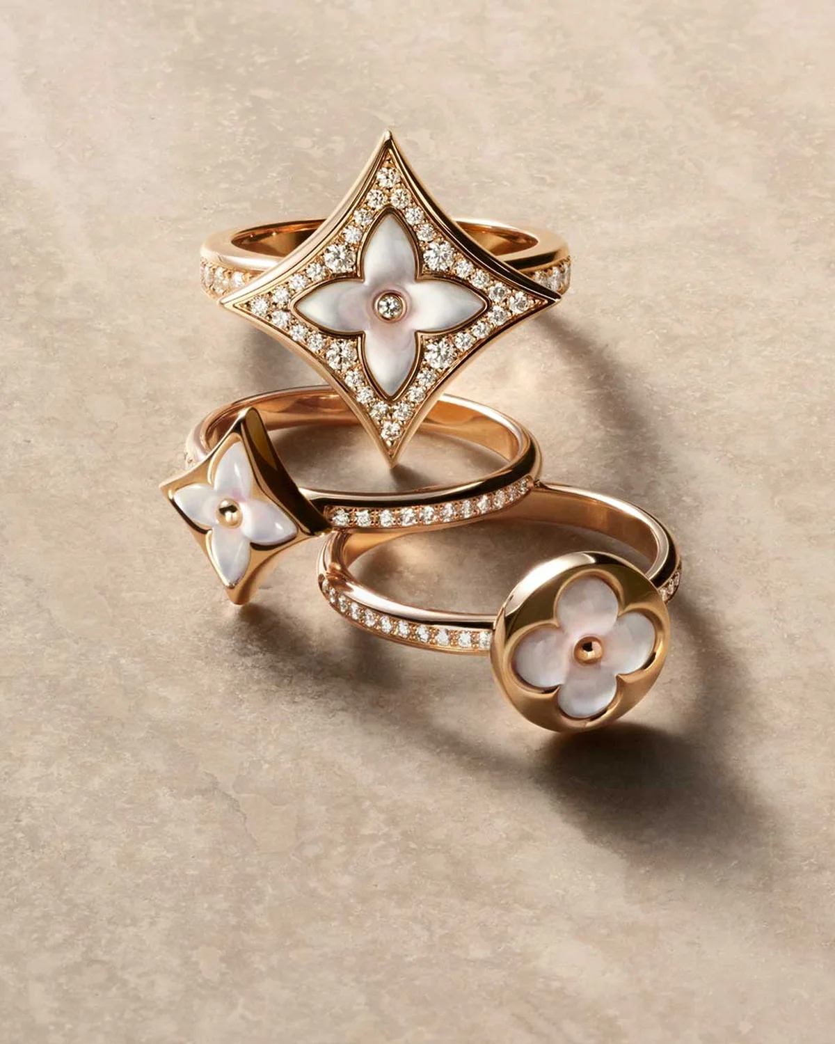 「カラー ブロッサム」リング