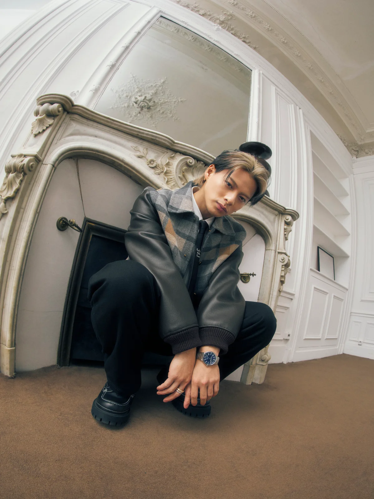 ルイ・ヴィトン2026年秋冬メンズコレクションに参加した　Number_i 　平野紫耀