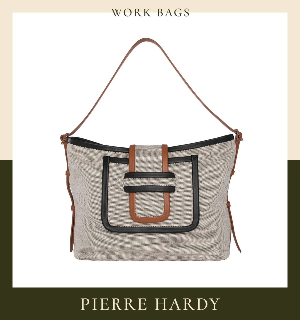 通勤バッグ　ピエール アルディ（PIERRE HARDY）　バッグ〈H28×W33×D13cm〉￥209,000