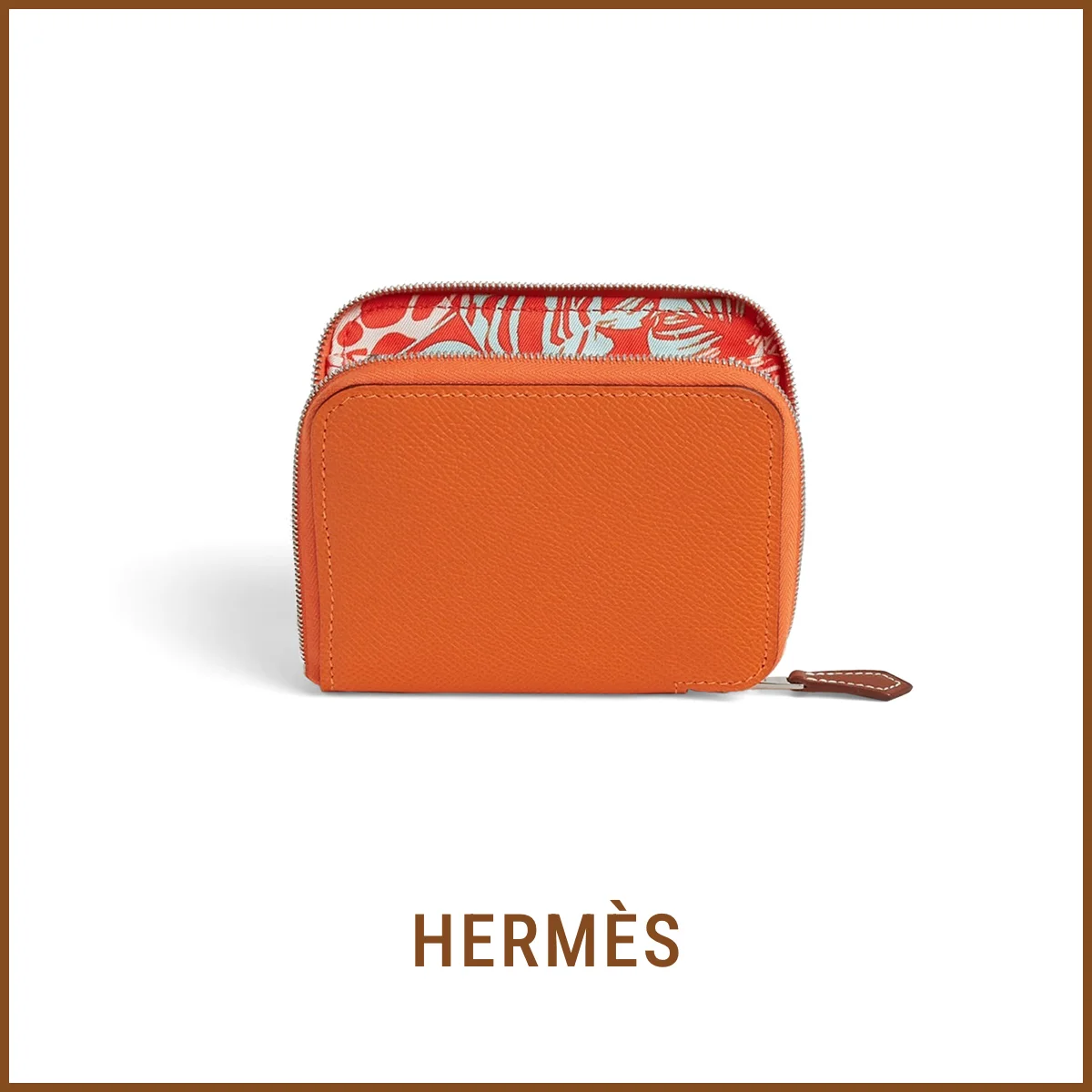 エルメス　Hermès　財布　〈H9.5×W11.5×1.0cm〉¥185,900