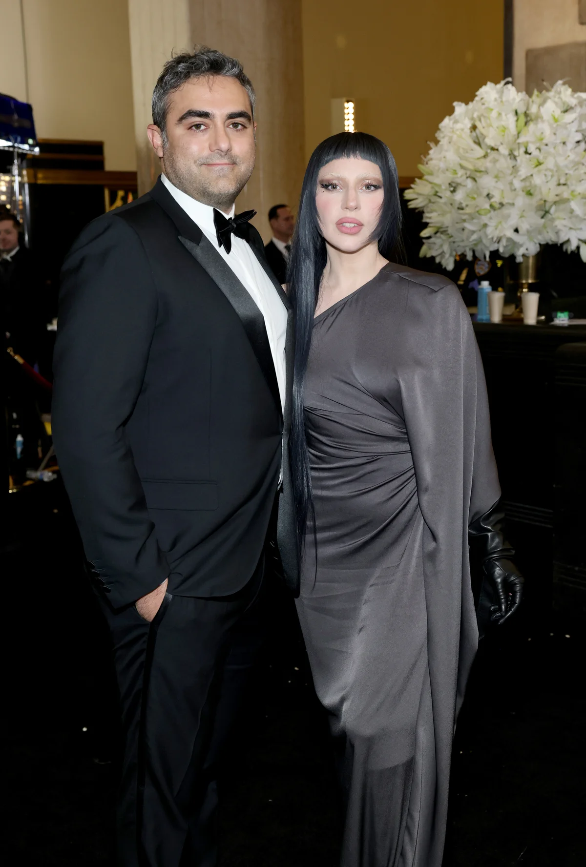 レディー・ガガと婚約者のマイケル・ポランスキー