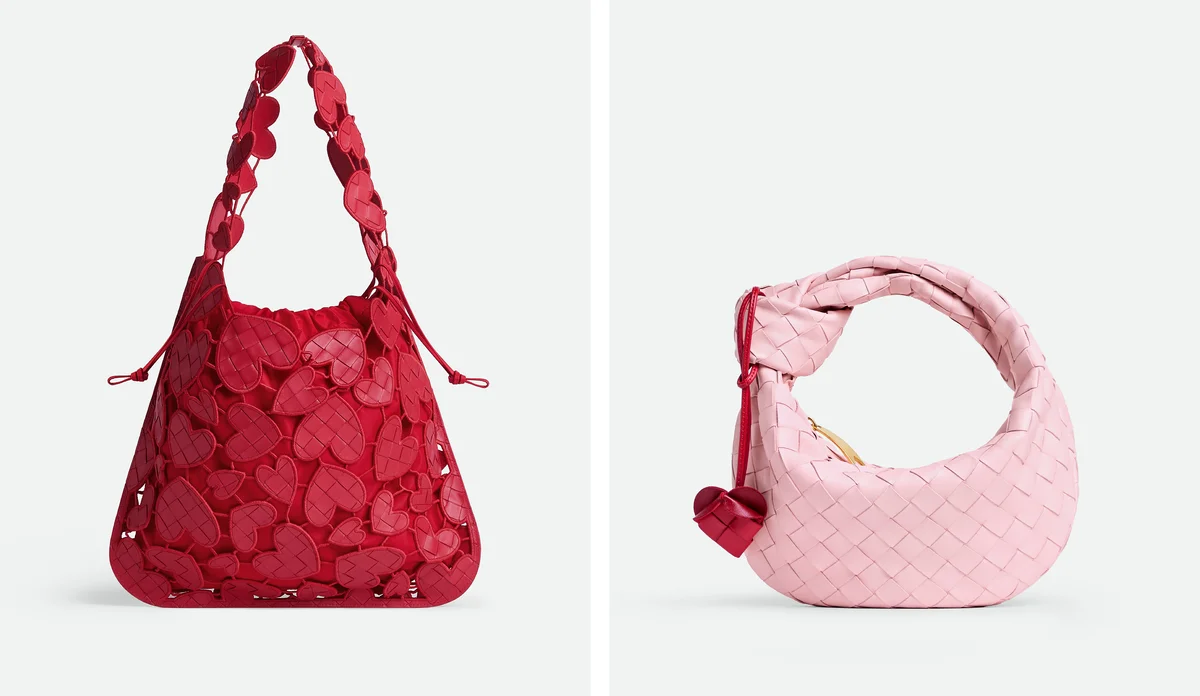 ボッテガ・ヴェネタのバレンタインコレクション、ハートトートとジョディ