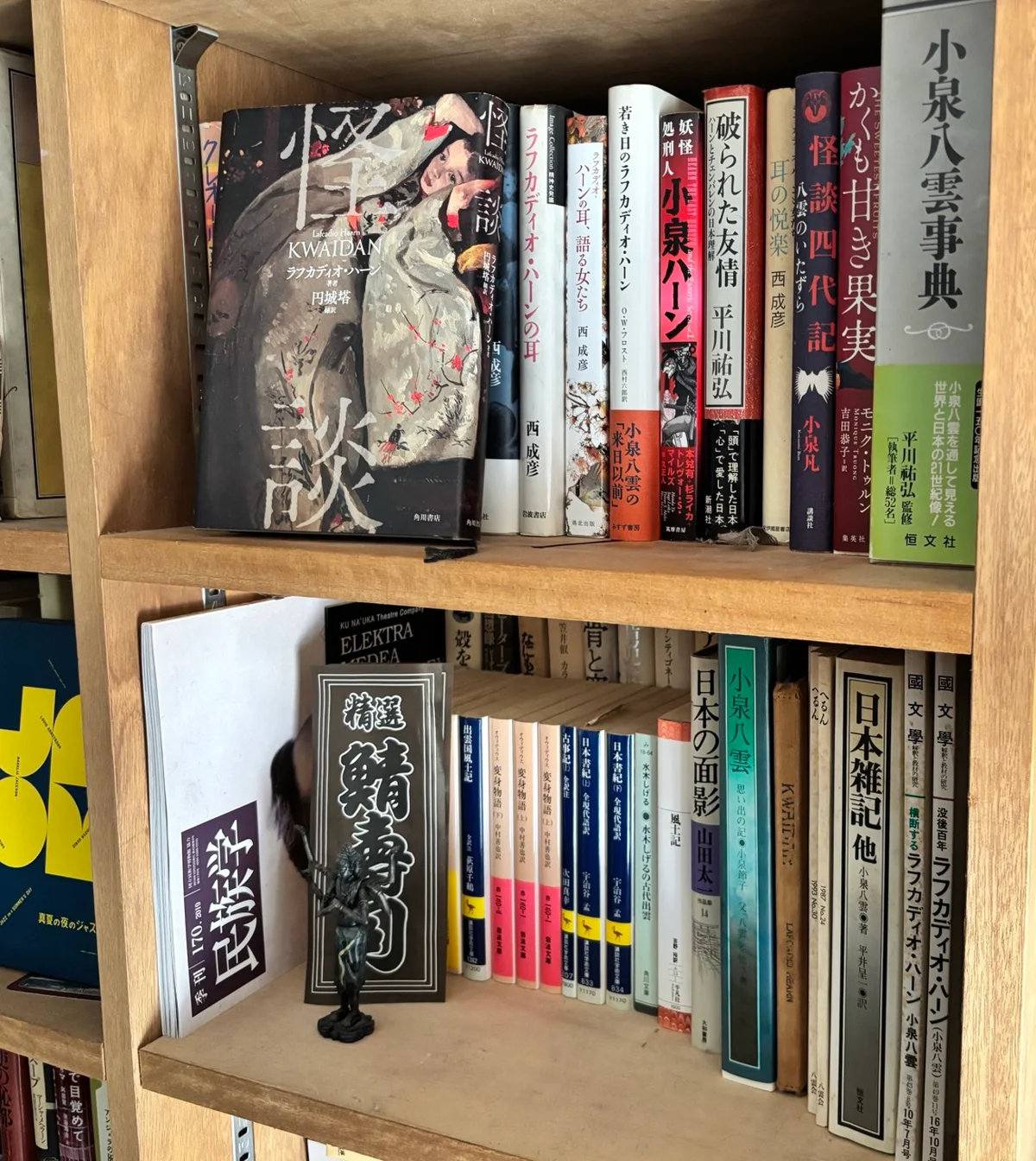 小泉八雲　ラフカディオ・ハーン　ばけばけ　朝ドラ　書籍　本棚