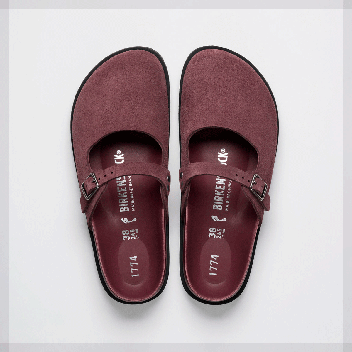 1774 マリア スエードシューズ ビルケンシュトック