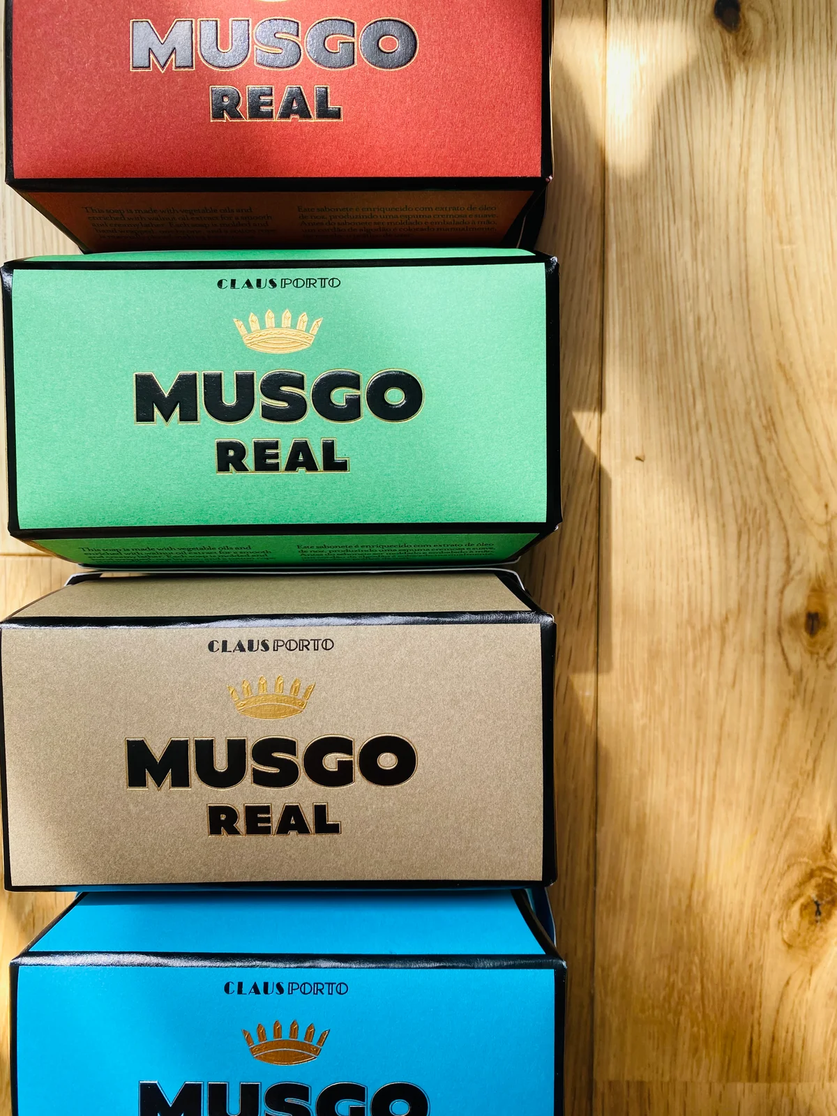 CLAUS PORTO 石鹸 MUSGO REAL　パッケージ