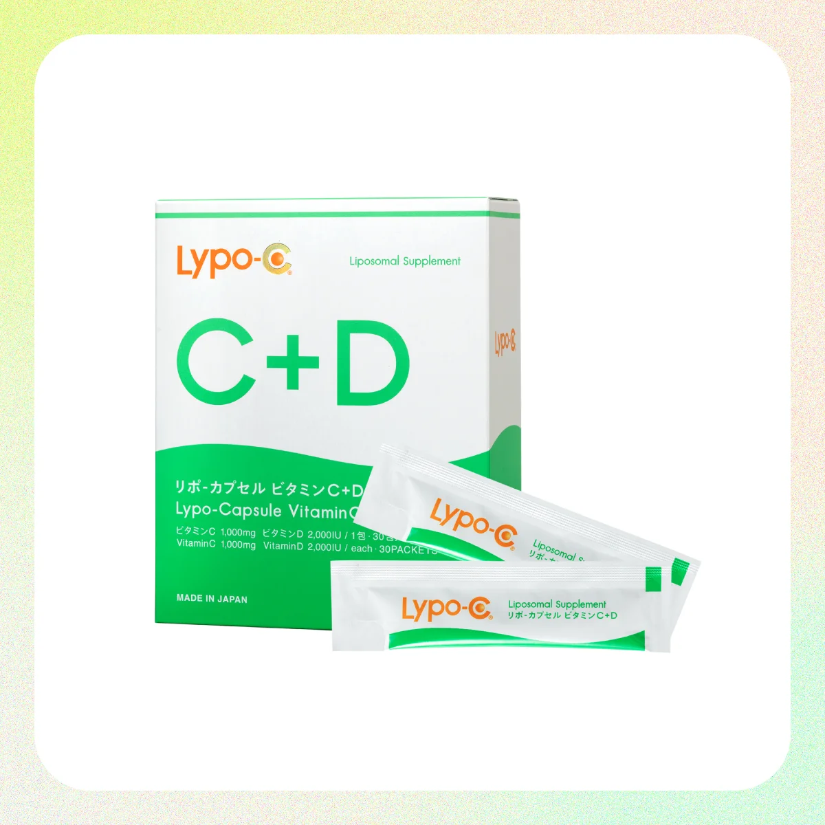 Lypo-C Vitamin C＋D 11包入 ¥3,445、30包入