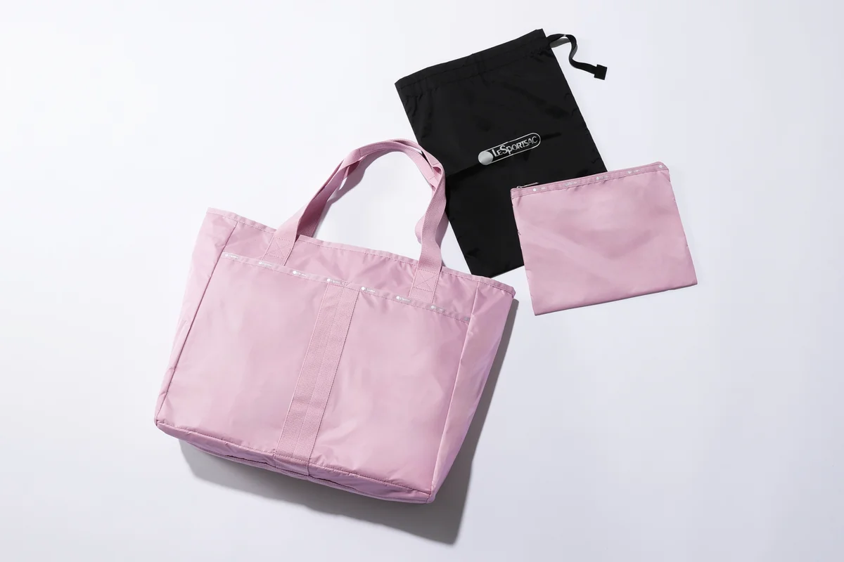 レスポートサックの新色トートバッグ GYM TOTE BAGと付属のポーチ類