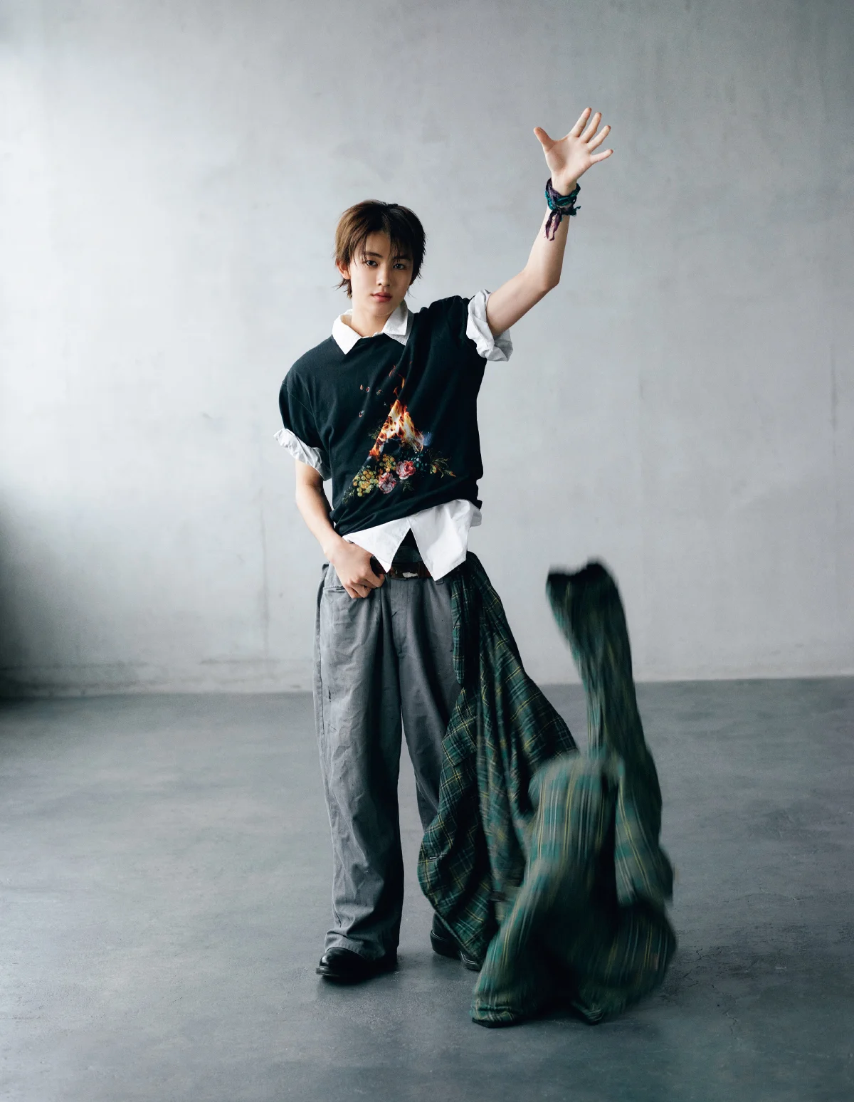 SPUR3月号に登場したCORTISのSEONGHYEON