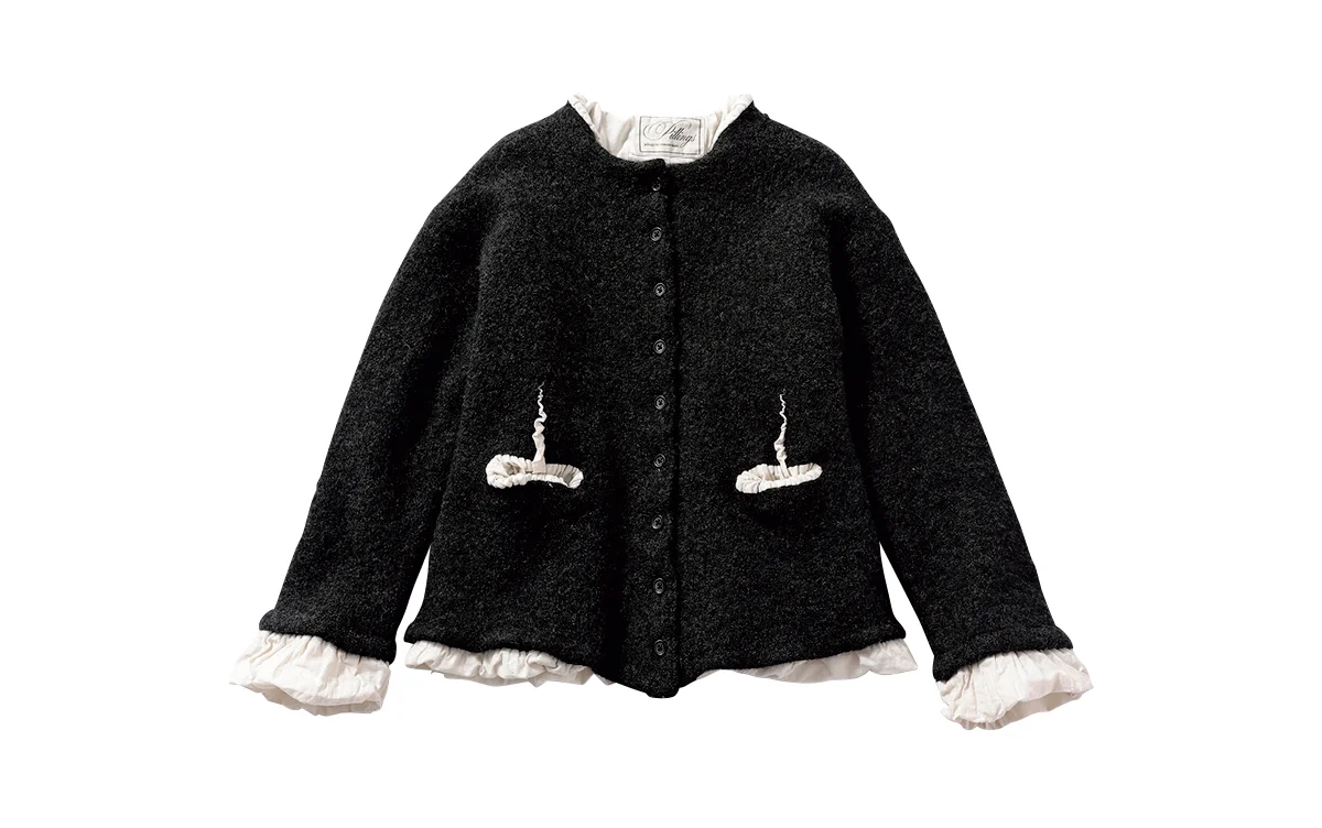 ジャケット¥86,900/リトルリーグ インク(ピリングス)
