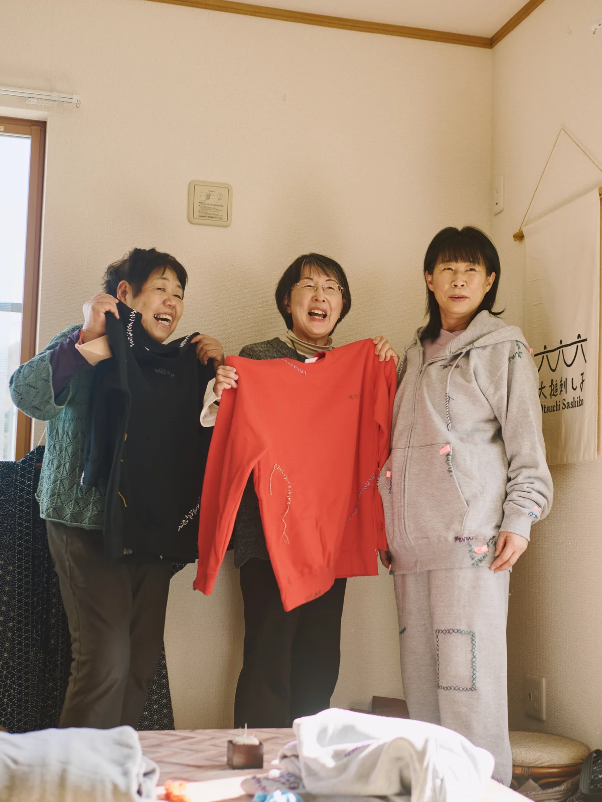 サシコギャルズの職人たち