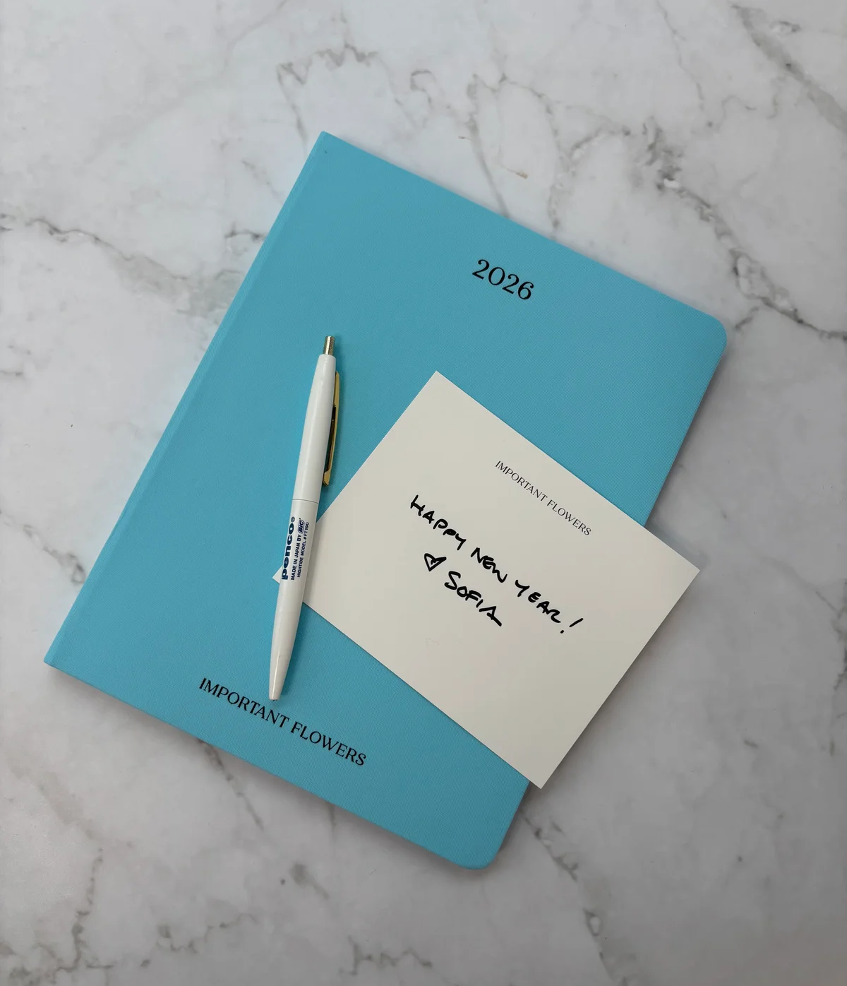 THE IMPORTANT FLOWERS PLANNER 2026