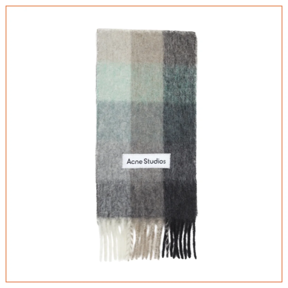 2025年冬の防寒対策　あったか小物　マフラー　アクネ ストゥディオズ