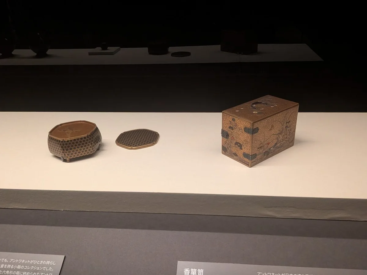 「マリー・アントワネット・スタイル」展　 「香箪笥」「箱(香箱)」