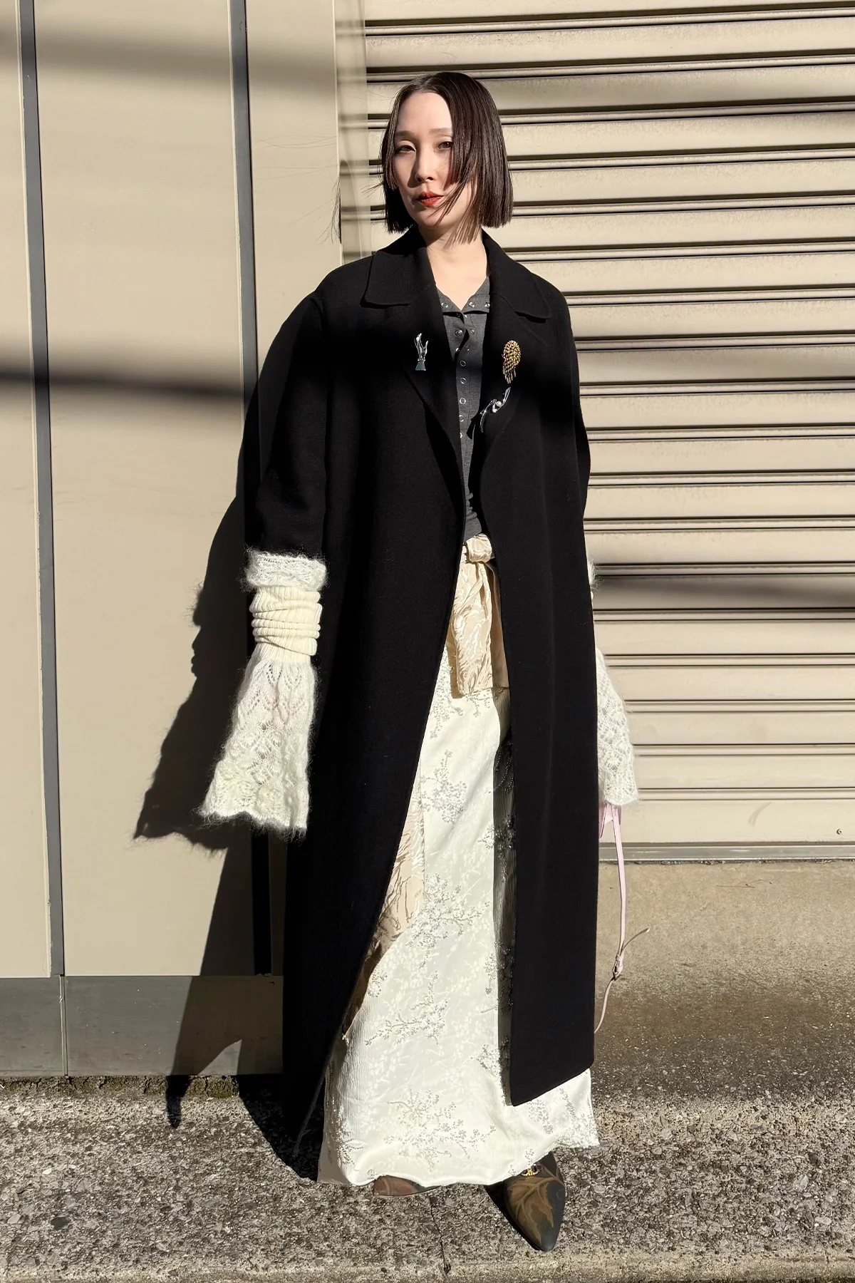 おしゃれな人の防寒ルック　防寒　フミエ タナカ　FUMIE TANAKA