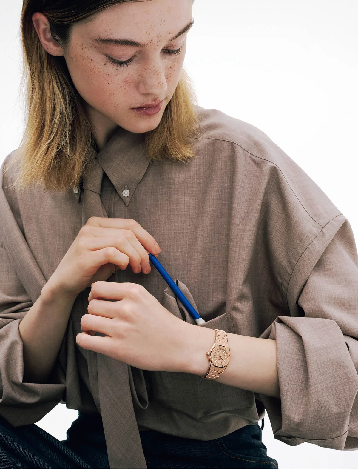 AUDEMARS PIGUETのゴールドブレスウォッチ「Royal Oak」