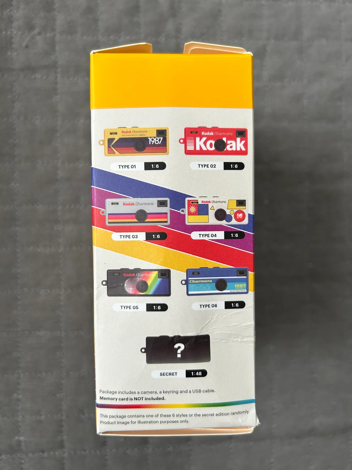 コダックのチャルメラのデザインバリエーションの紹介写真