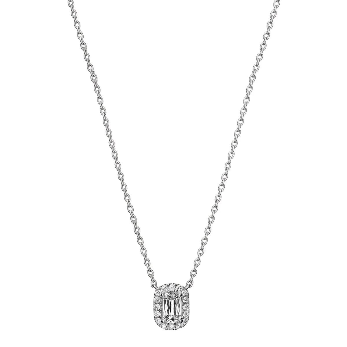 和光アショカダイヤモンドを配したネックレス