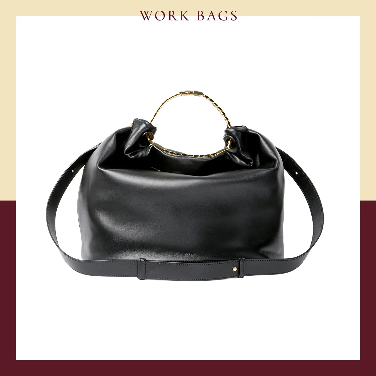 2025年秋冬最新バッグ　ショルダーバッグ　おしゃれ　おすすめ　レディース　通勤　サカイ〈H27×W36×D20cm〉￥187,000