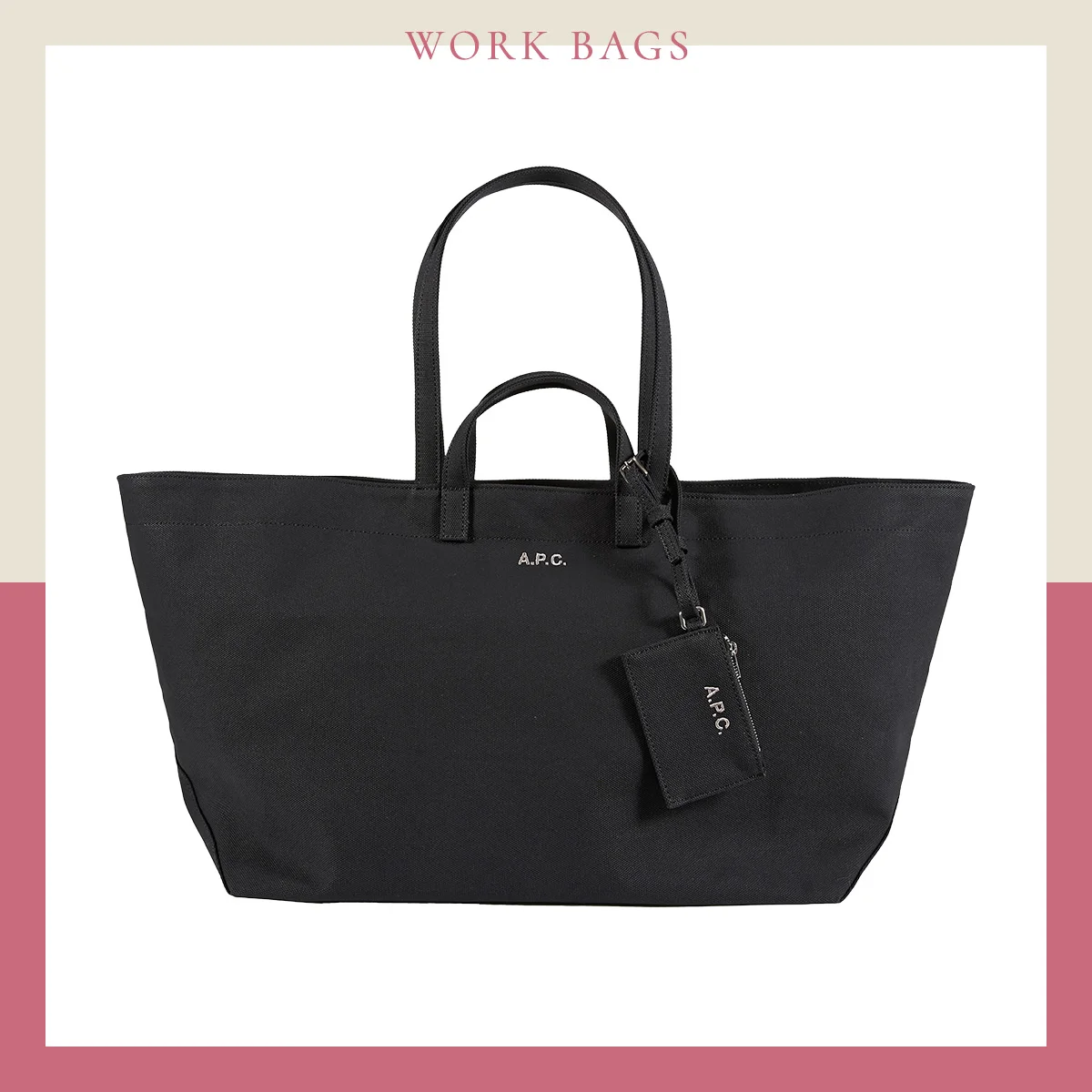 2025年秋冬バッグ　1泊2日の旅行バッグ　大容量バッグ　アー・ペー・セー　〈H35×W78×D30cm〉￥55,000